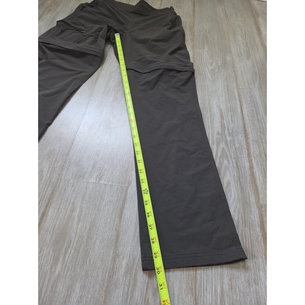 REI Co-op Convertible Hiking Pants Mens S Gray Zip Off Trail Outdoor Travel EUC - Picture 9 of 11